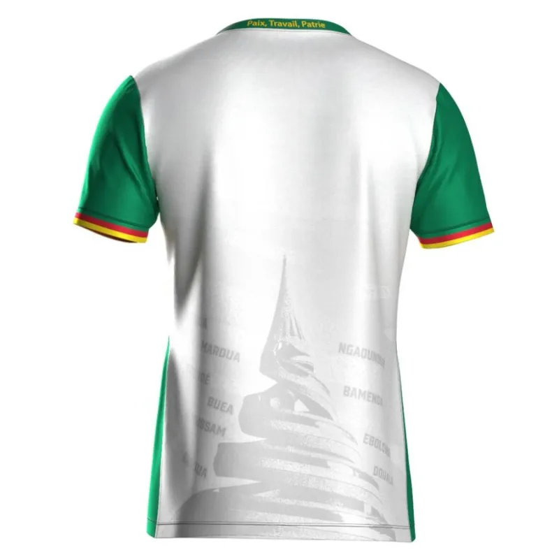 Cameroon 2025/26 Third Kids' Jersey - White