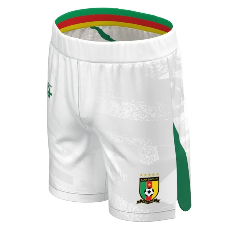 Camerún 2025/26 Tercer Kit Niños - Blanco