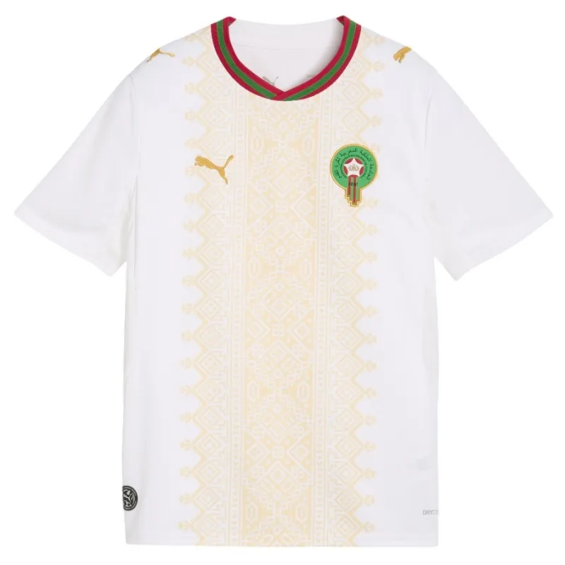 Morocco 2026 World Cup Away Kids Kit White