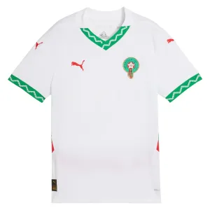 Morocco 2024/25 Away Replica Kids Jersey - White