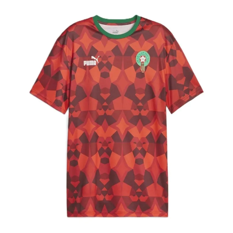 The 2024 football culture jersey of the Morocco national team, red.