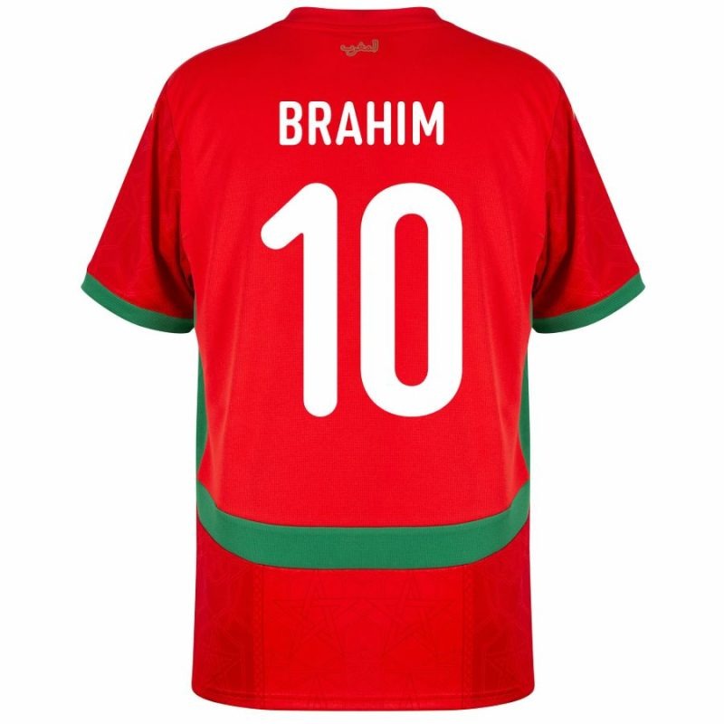 Marokko BRAHIM Heim Kinder-Set 2026/27 - Rot