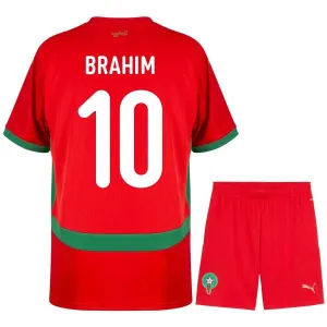 Morocco BRAHIM 2026/27 Home Kids' Kit - Red
