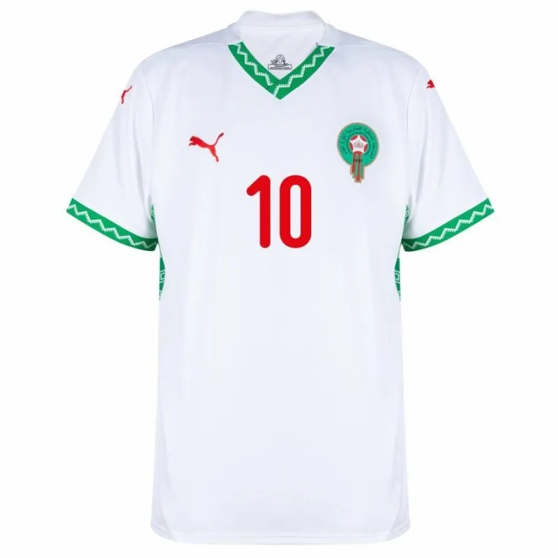 Marocco BRAHIM Kit Bambino Ospite 2026/27 - Bianco