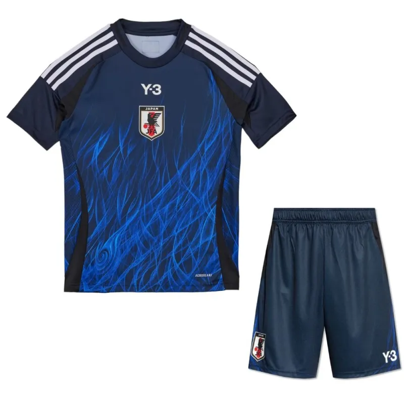 Japan National Team 2024/25 Y-3 Home Kids Replica Kit - Blue