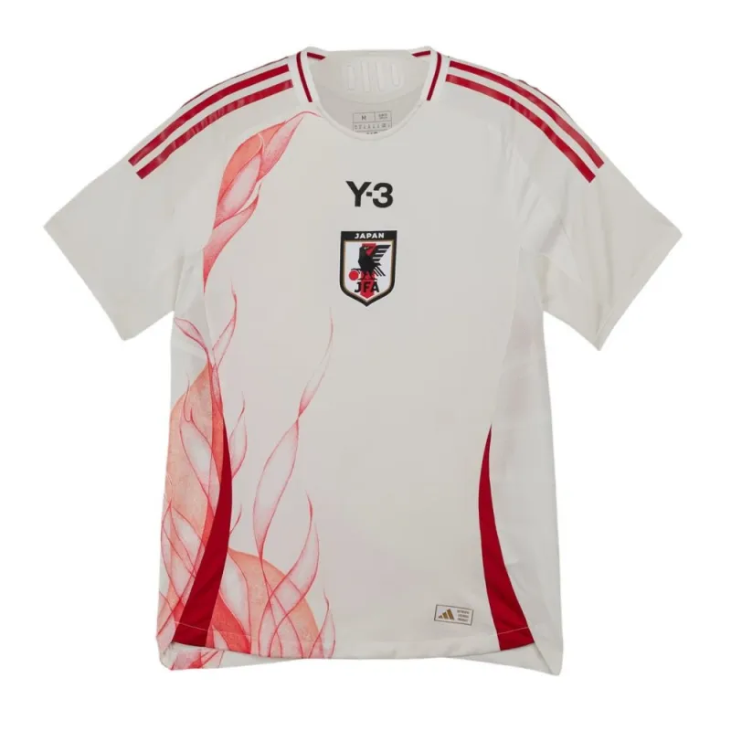 Japan Nationalmannschaft 2024/25 Y-3 Auswärtstrickot Authentic - Weiß