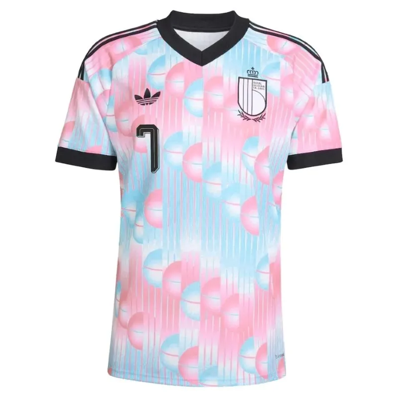 Belgium DE BRUYNE 2026/27 Away Jersey Blue Pink