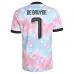 Belgium DE BRUYNE 2026/27 Away Jersey Blue Pink