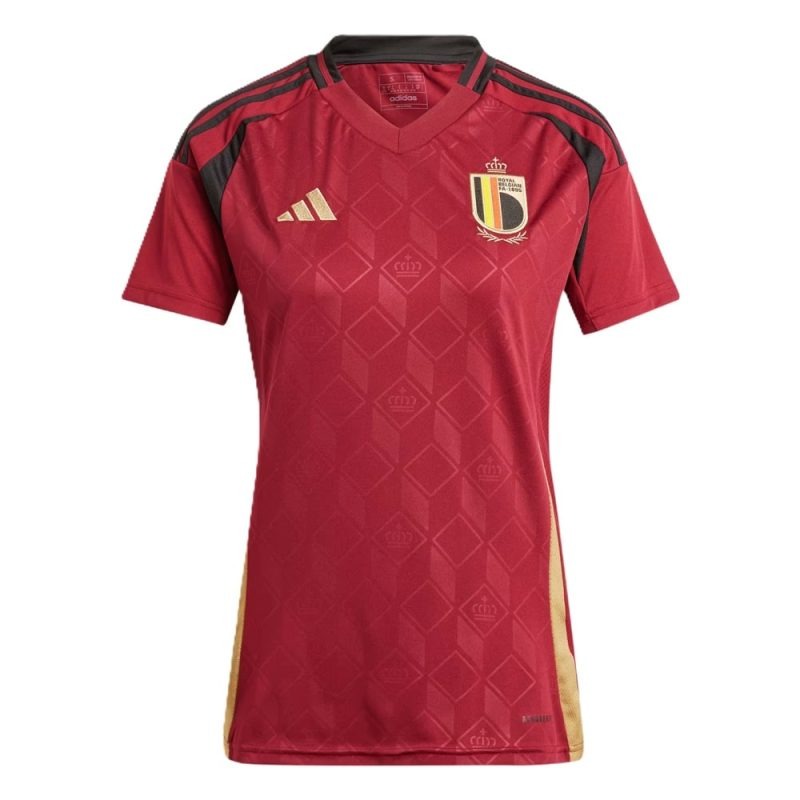 Maglia home femminile della Belgio 2024/25 - Rossa