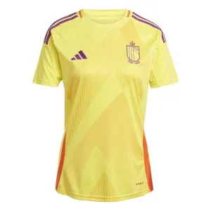 Belgium 2024 UEFA Euro Women's Away Jersey - Yellow