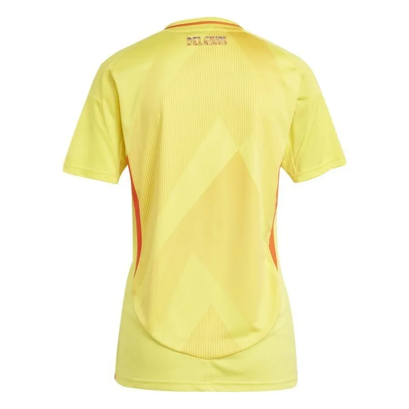 Maglia trasferta femminile della Belgio per l'Euro 2024 - Giallo