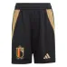 Belgien 2024/25 Heimshorts - Schwarz