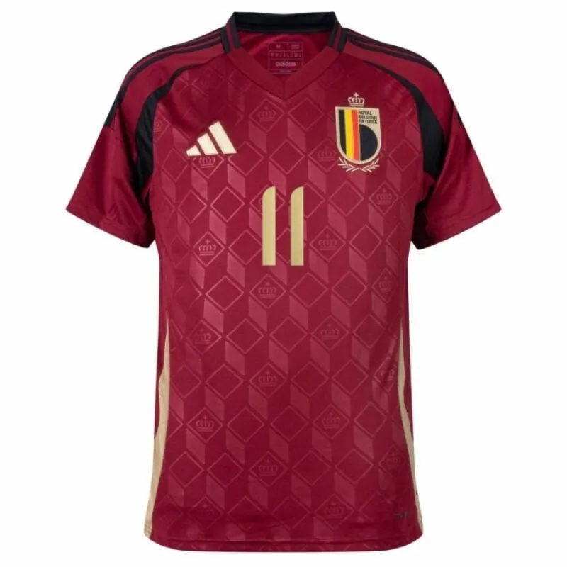 Belgio CARRASCO Maglia Home 2024/25 - Rosso