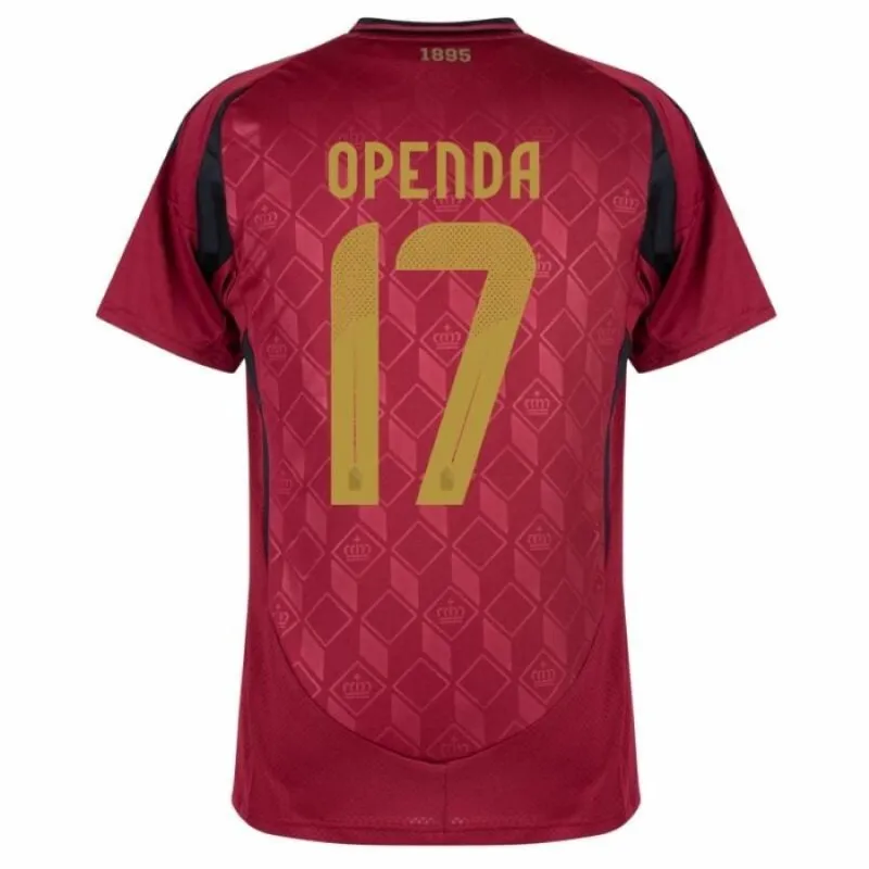 Belgium OPENDA 2024/25 Home Jersey - Red