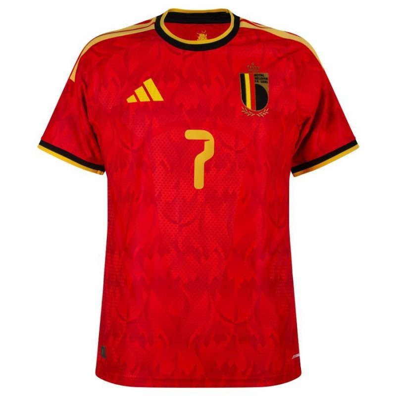 Belgium DE BRUYNE 2026/27 Home Jersey - Red