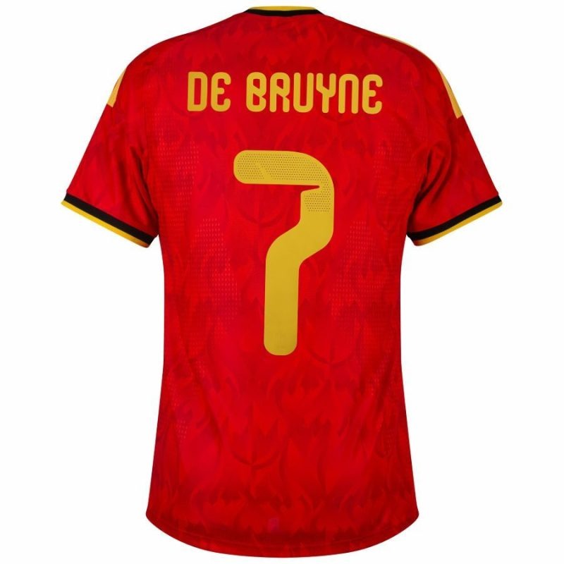 Belgium DE BRUYNE 2026/27 Home Jersey - Red