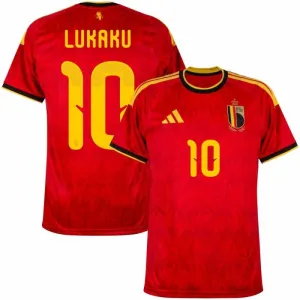 Belgium LUKAKU 2026/27 Home Jersey - Red