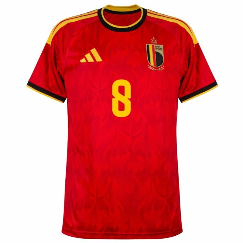 Belgium TIELEMANS 2026/27 Home Football Jersey