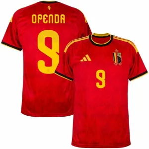 Belgium OPENDA 2026/27 Home Jersey - Red