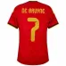 Belgien DE BRUYNE 2026/27 Kinder Heimtrikot Set - Rot