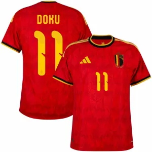 Belgium DOKU 2026/27 Home Jersey - Red