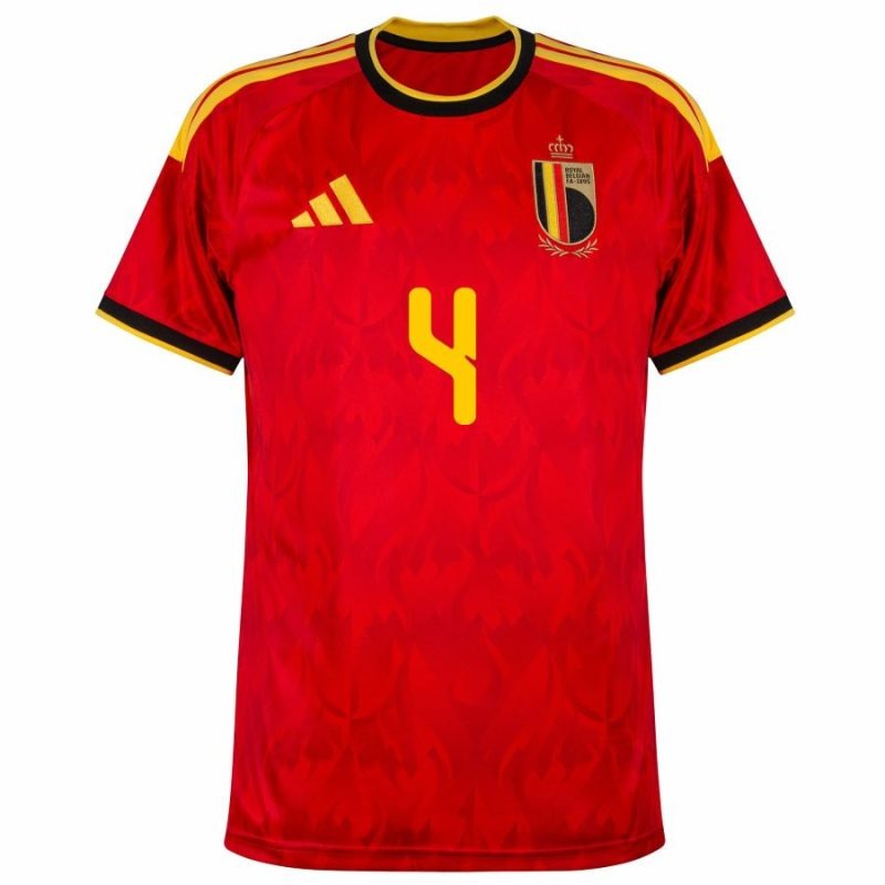 Belgio KOMPANY 2026/27 Maglia home - Rossa