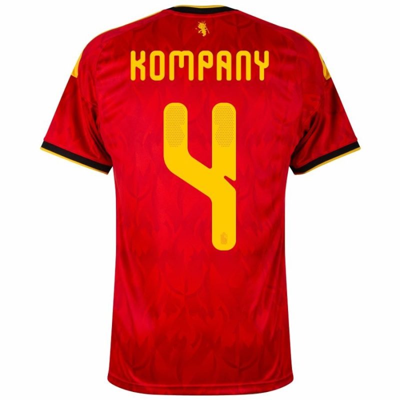 Belgio KOMPANY 2026/27 Maglia home - Rossa