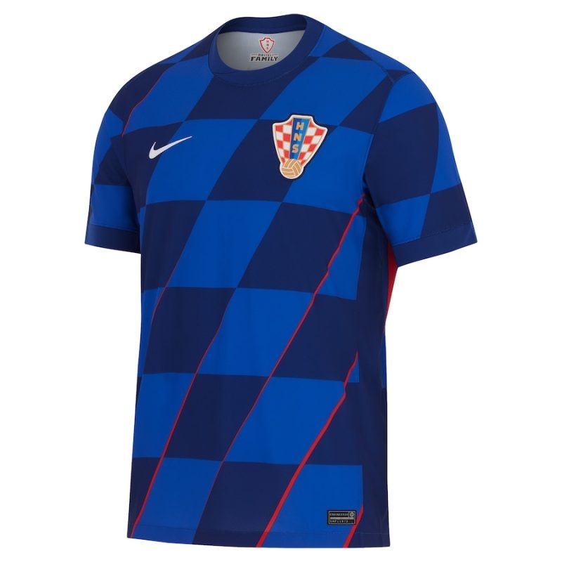 Croatia 2024/25 Away Jersey - Blue