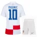 Modrić Croatia 2024/25 Kids' Home Jersey + Shorts - Red/White
