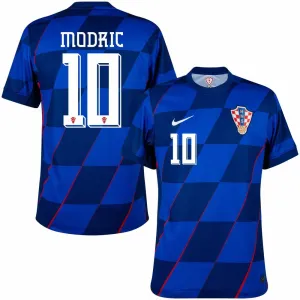Modrić Croatia 2024/25 Away Jersey - Blue