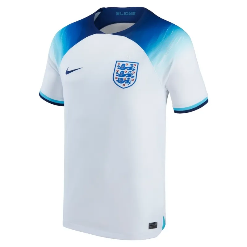 Camiseta local de Inglaterra para la Copa del mundo 2022 - Blanca