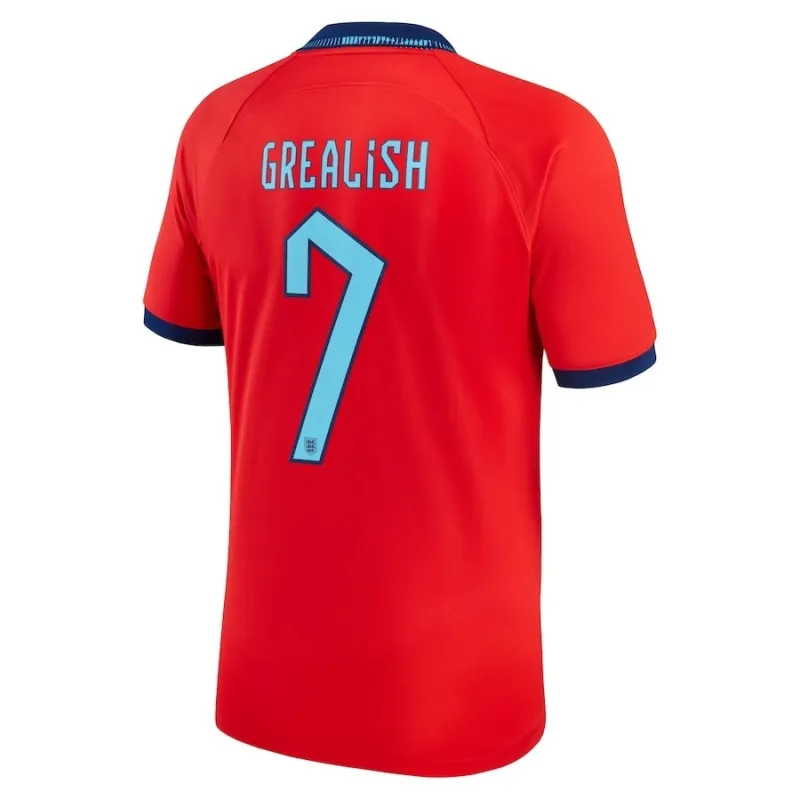 Jack Grealish England 2022 World Cup Away Jersey