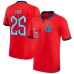 La camiseta de visita de Inglaterra para la Copa del Mundo 2022 de Saka - Roja
