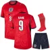 Inghilterra HARRY KANE 2026/27 Maglia Trasferta Bambino Rosso