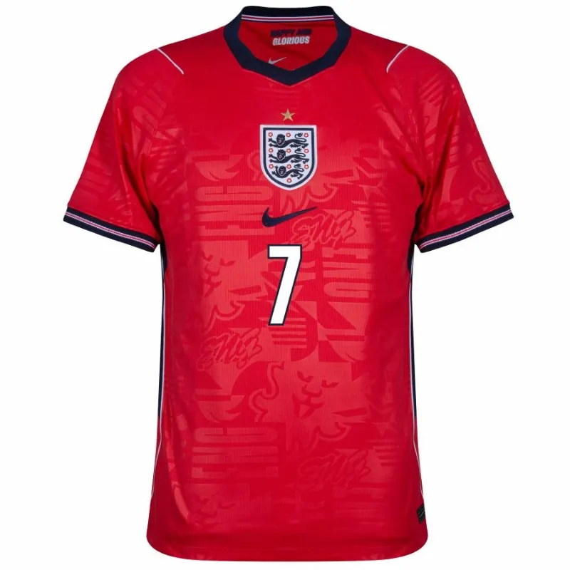 England SAKA 2026/27 Away Jersey Red
