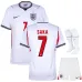 Inghilterra SAKA 2026/27 Maglia Casa Bambino Bianco