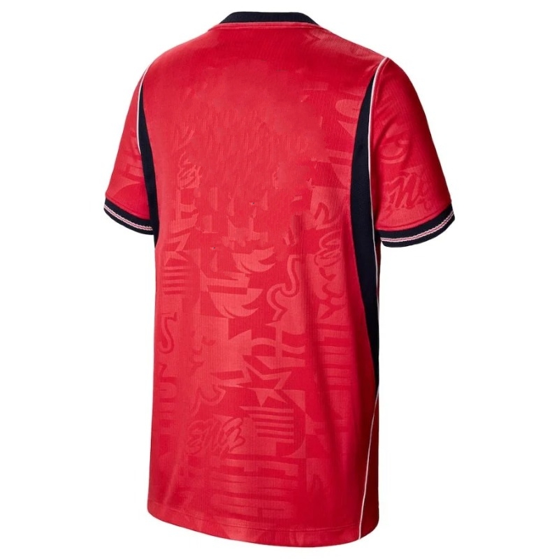 England 2026/27 Away Kids Kit Red