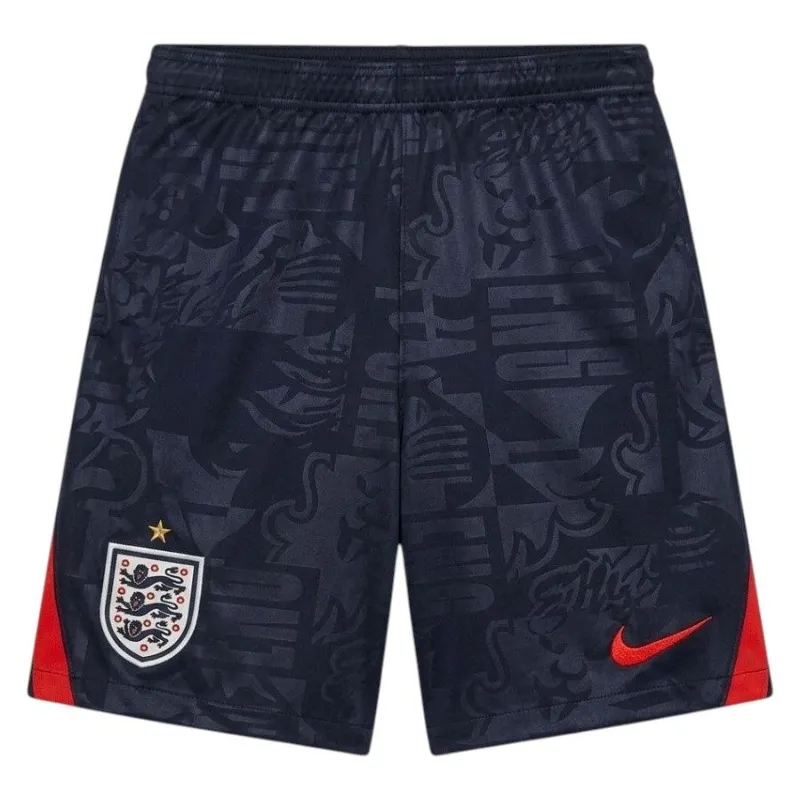 England 2026/27 Away Kids Kit Red