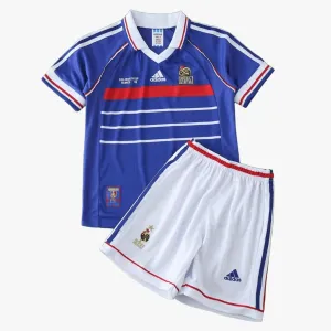 France 1998 Home Kids' Kit Blue