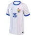 Cherki France 2024/25 Kids' Away Replica Jersey Blue
