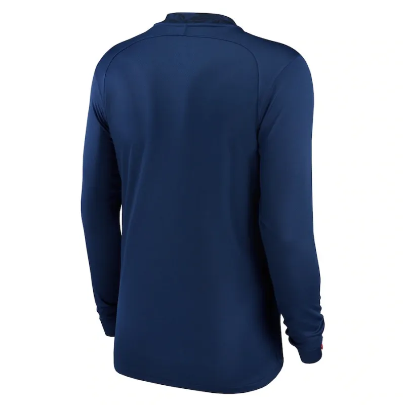 Il sweatshirt della squadra francese per la Coppa del Mondo 2022 in campo - Blu