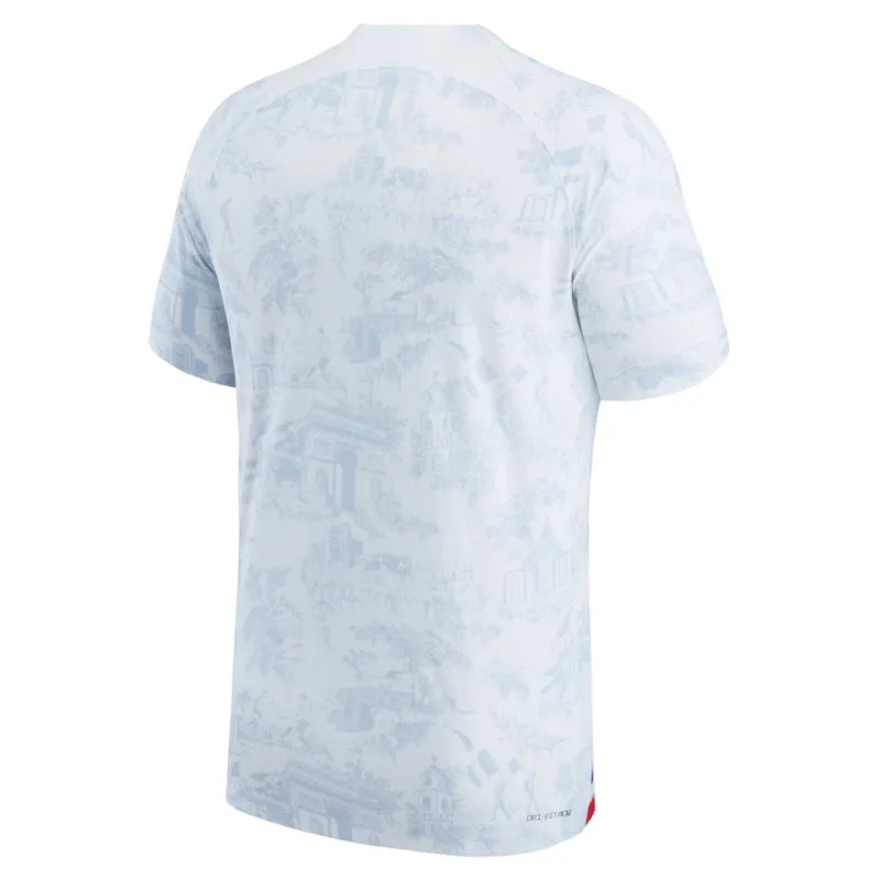 The French team's 2022 away World Cup jersey for players - White