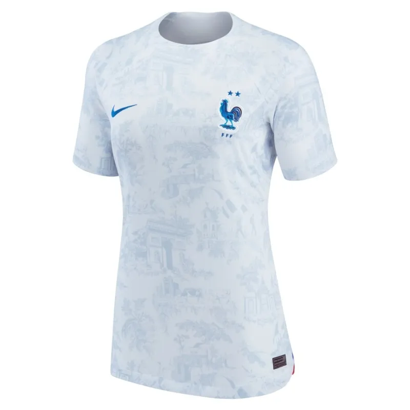 The French team's 2022 away World Cup women's jersey - White