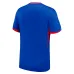 The French national team's 2024/25 home children's kit jersey - Blue