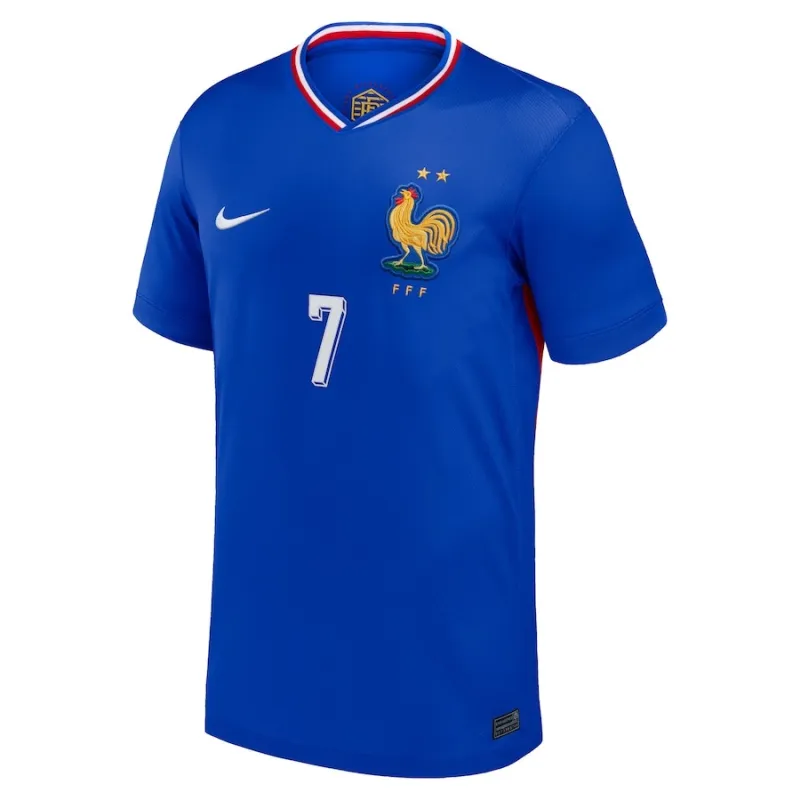 Camiseta local 2024/25 de la selección francesa de Griezmann - Azul