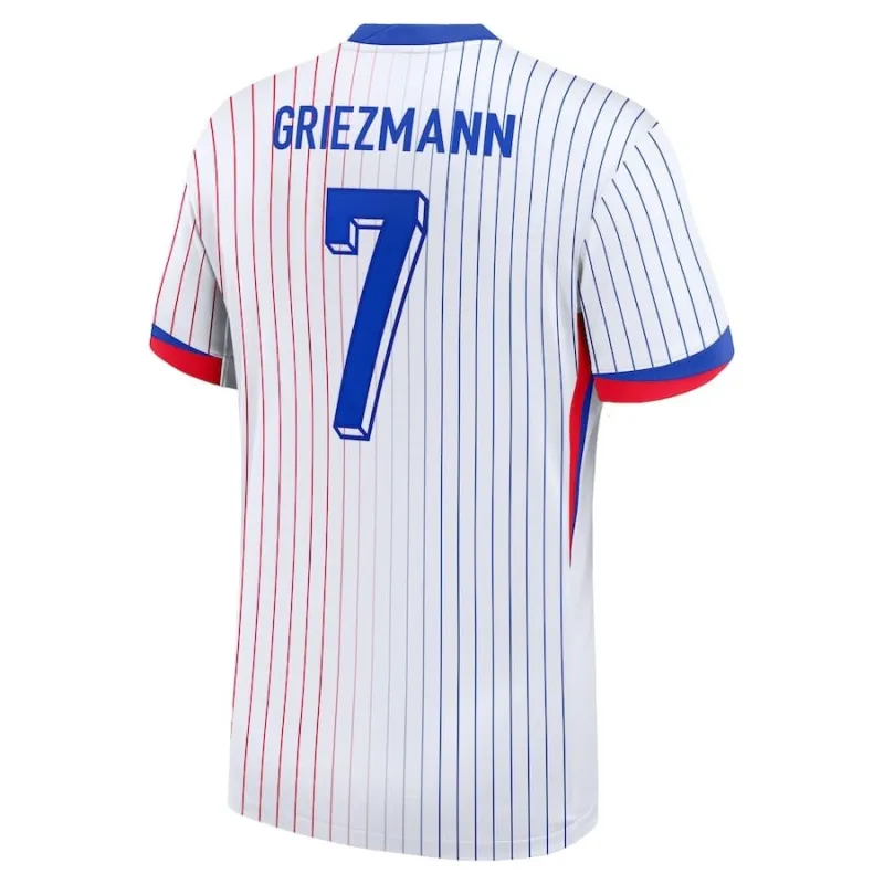 Griezmann's away jersey for the French national team in 2024/25 - White