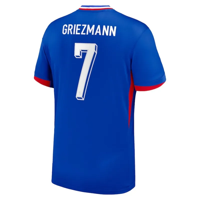 Griezmann's French national team 2024/25 home children's kit jersey - Blue