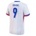 Giroud's away children's kit of the French national team in 2024/25 - White