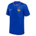 Mbappé's French national team 2024/25 home children's kit jersey - Blue