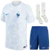 France Kids' 2024 Euro Qualifiers Away Kit